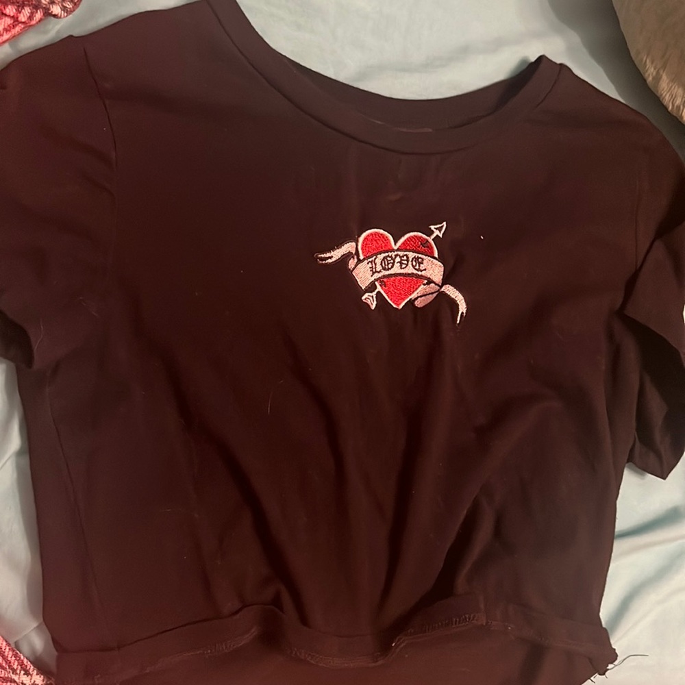 Love Crop Top